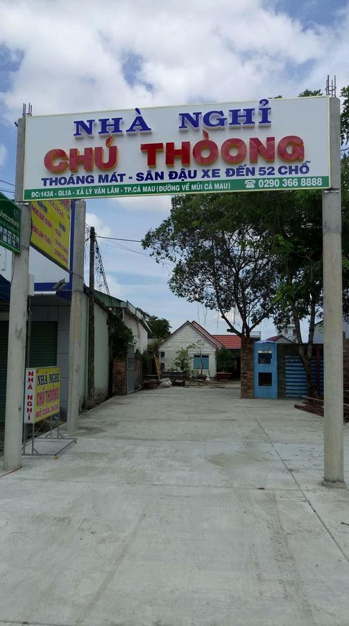 Chú Thoòng Motel Cà Mau Exterior foto
